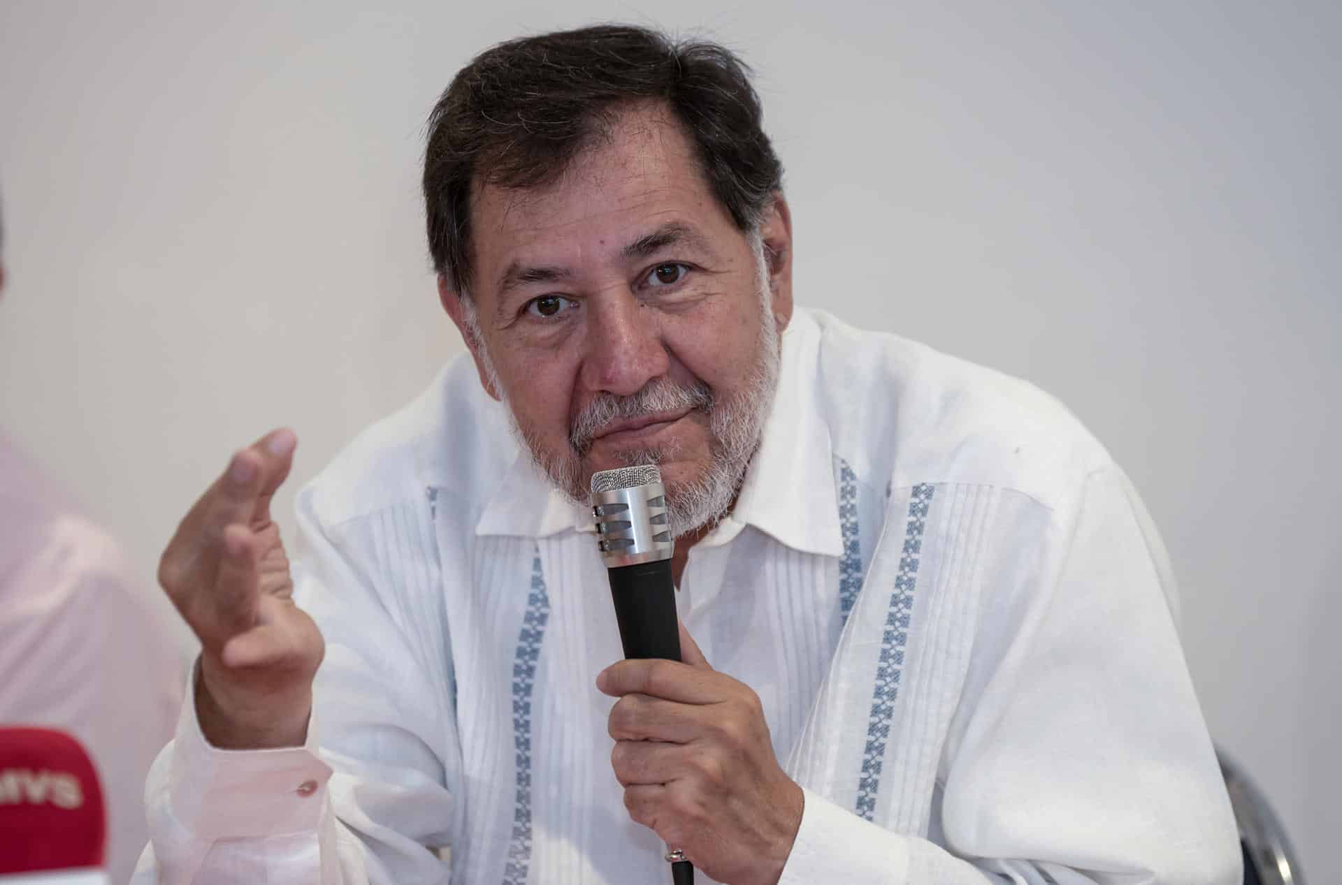 Fotografía de archivo del presidente la Mesa Directiva de Senado mexicano, Gerardo Fernández Noroña. EFE/Miguel Sierra