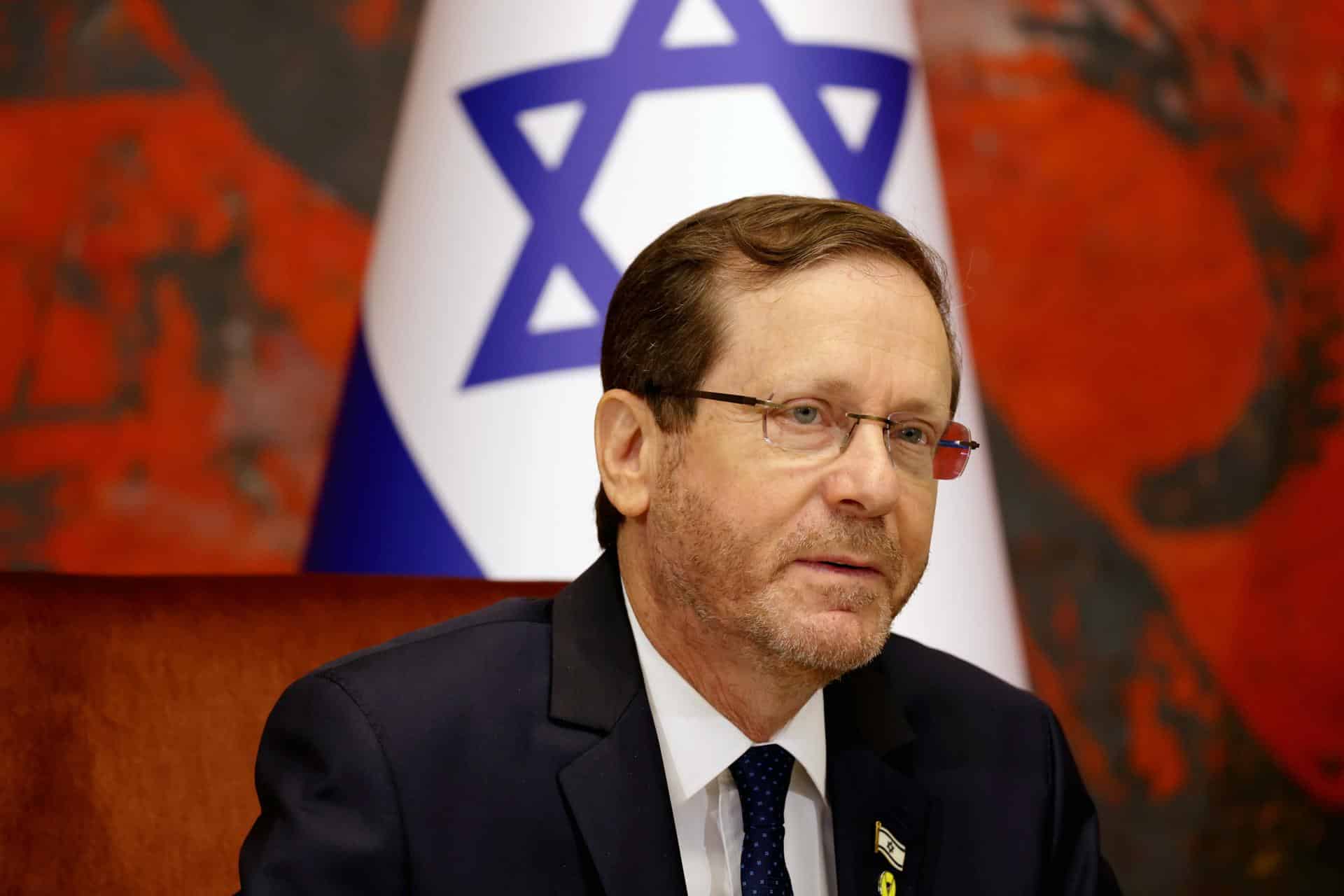 En la imagen de archivo, el presidente israelí, Isaac Herzog. EFE/EPA/ANDREJ CUKIC