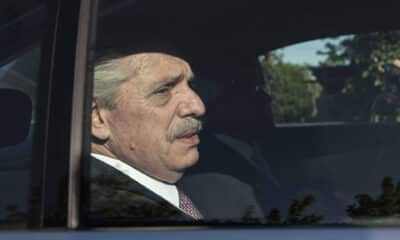 Fotografía de archivo del expresidente argentino Alberto Fernández (2019-2023) . EFE/ Sofia Torres