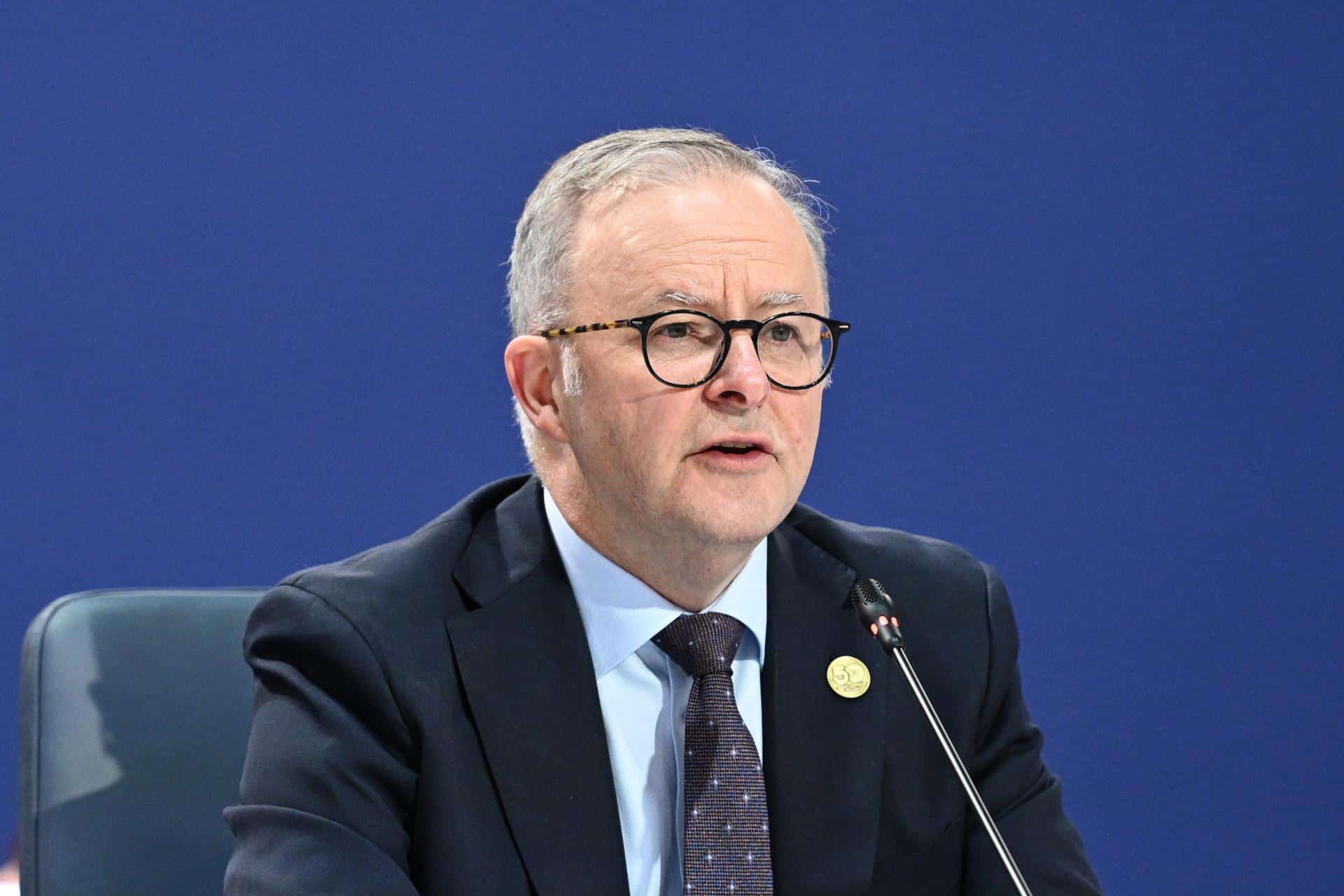 Fotografía de archivo del primer ministro de Australia, Anthony Albanese.
EFE/EPA/JOEL CARRETT AUSTRALIA AND NEW ZEALAND OUT