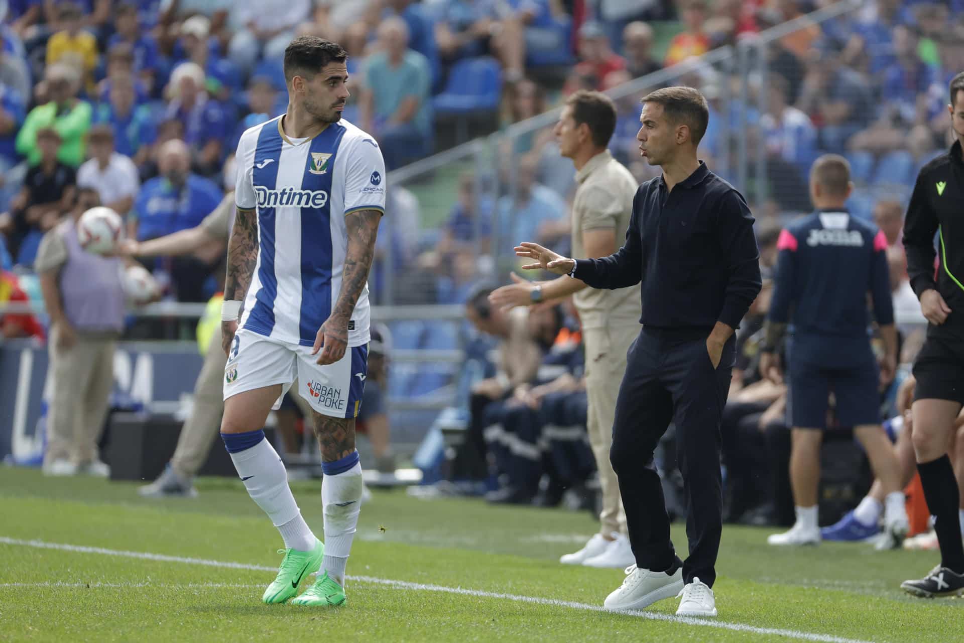 El entrenador del Leganés Borja Jiménez, en una foto de archivo.-EFE/ Zipi Aragón