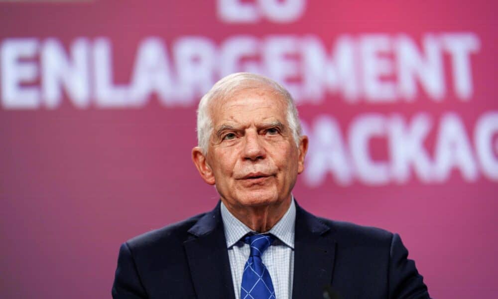 El jefe de la diplomacia de la Unión Europea (UE), Josep Borrell, en una fot ode archivo. EFE/EPA/OLIVIER MATTHYS