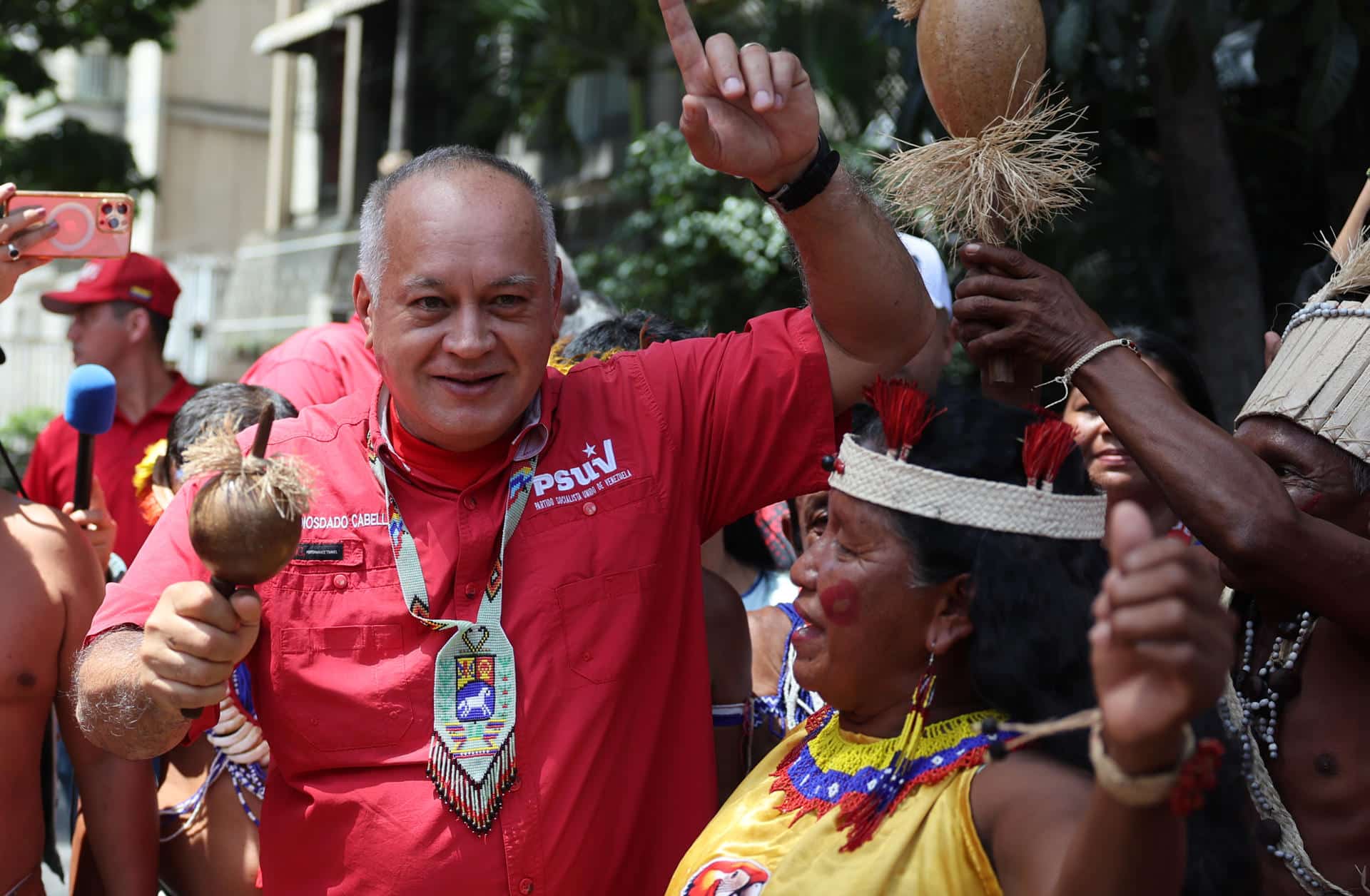 Foto de archivo de Diosdado Cabello, ministro del Interior y Justicia de Venezuela. EFE/ Miguel Gutiérrez