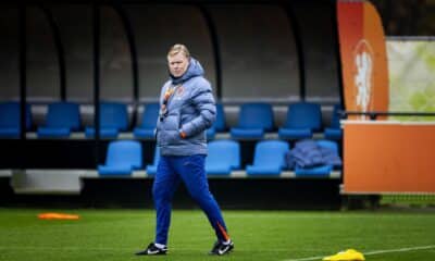 El entrenador de Países Bajos, Ronald Koeman. EFE/EPA/Koen van Weel