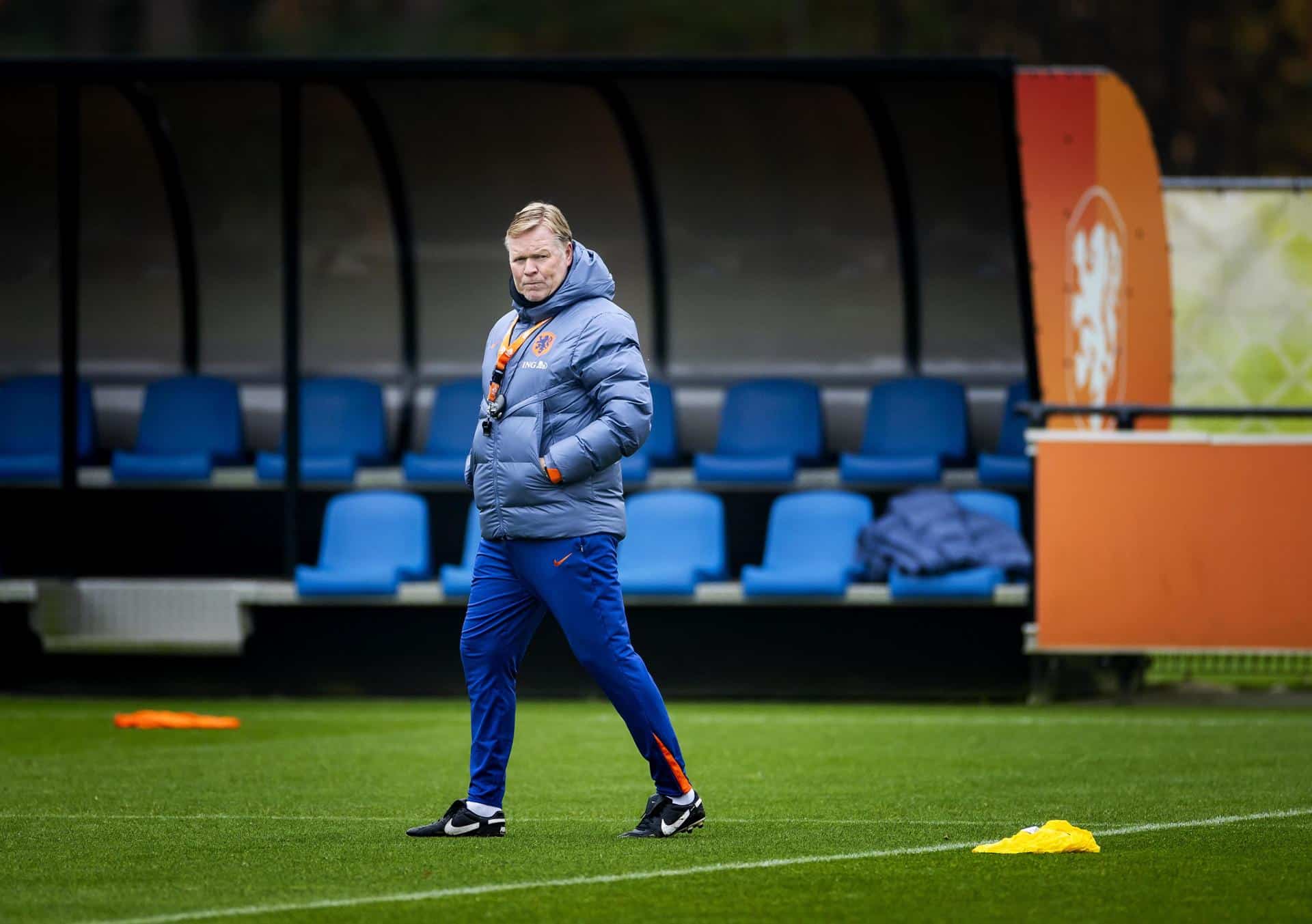 El entrenador de Países Bajos, Ronald Koeman. EFE/EPA/Koen van Weel