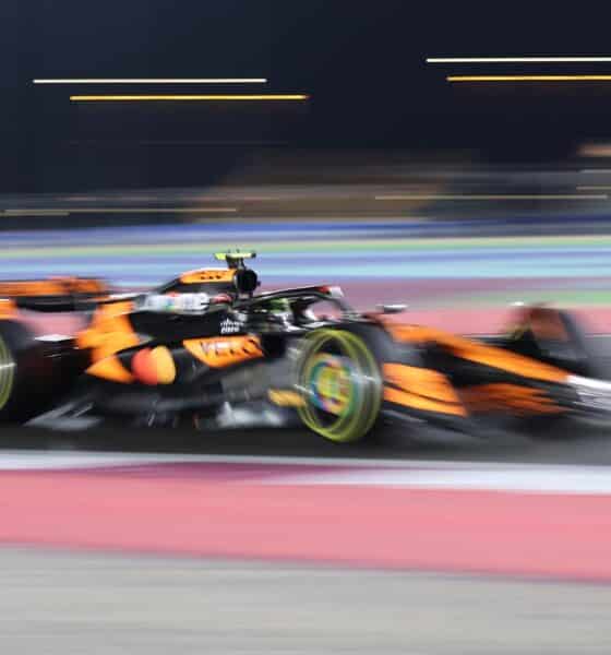 Lando Norris. EFE/EPA/ALI HAIDER