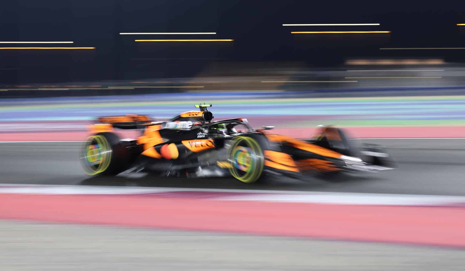 Lando Norris. EFE/EPA/ALI HAIDER