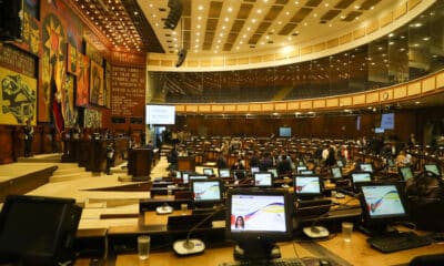 Fotografía de archivo de la Asamblea Nacional (Parlamento) de Ecuador. EFE/José Jácome