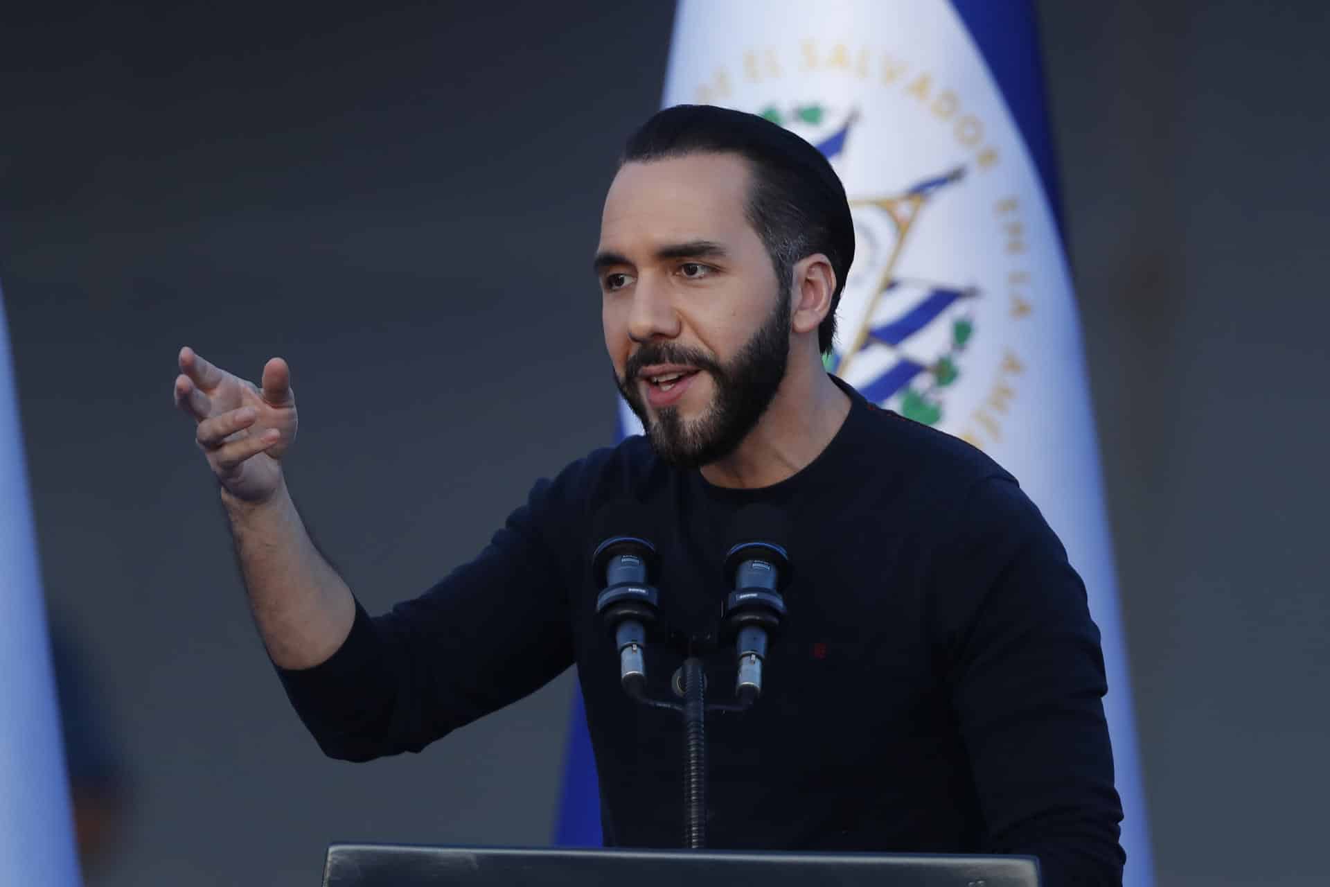 Foto de archivo del presidente de El Salvador, Nayib Bukele. EFE/Rodrigo Sura