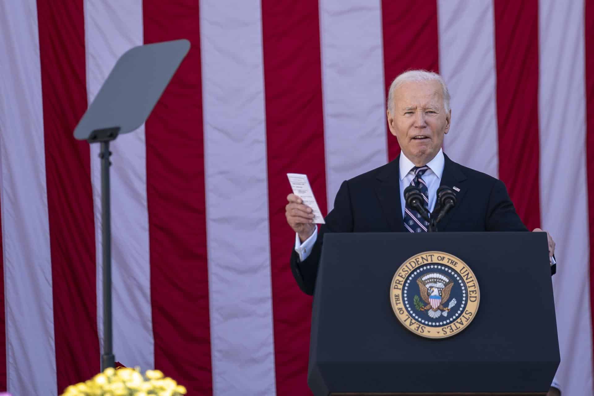 Foto de archivo del presidente de EE.UU. Joe Biden. EFE/BONNIE CASH / POOL