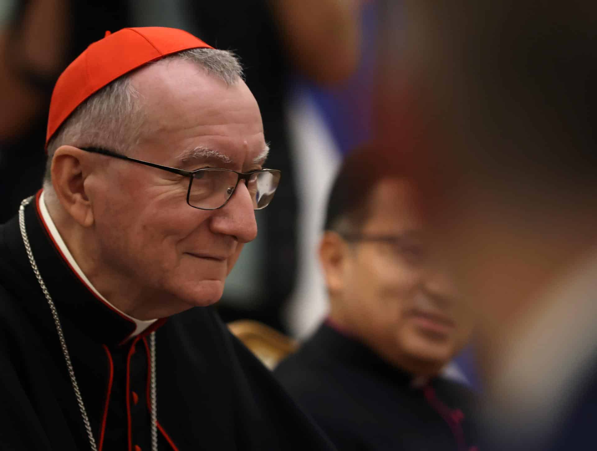 Imagen de Archivo del secretario de Estado vaticano, el cardenal Pietro Parolin.
EFE/EPA/ANDREJ CUKIC