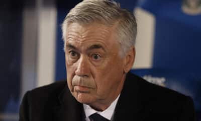 El técnico italiano del Real Madrid, Carlo Ancelotti. EFE / Sergio Pérez.