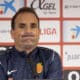 El entrenador del RCD Mallorca, Jagoba Arrasate, ofrece una rueda de prensa este viernes en Palma de Mallorca en la víspera del partido de LaLiga contra la UD Las Palmas. EFE/ Cati Cladera