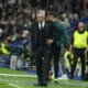 Carlo Ancelotti, entrenador del Real Madrid, durante el partido ante el Milan de la Liga de Campeones. EFE/ Juanjo Martin