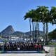 Los jefes de Estado y de Gobierno del G20, posan durante la fotografía oficial. EFE/ Andre Borges