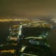 Fotografía aérea de sectores sin luz en Guayaquil (Ecuador). EFE/ Mauricio Torres