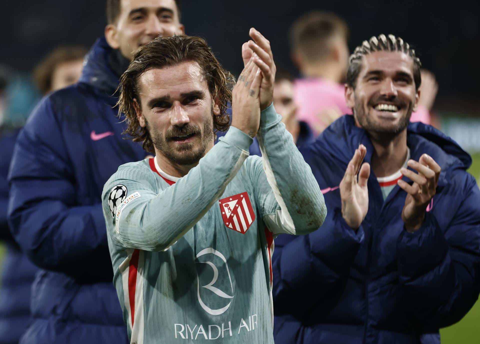 Antoine Griezmann, delantero del Atlético de Madrid, en París. EFE/EPA/YOAN VALAT