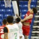 Karim Lopez de Mexico lanza un balón durante el Torneo Preolímpico FIBA 2024 entre Costa de Marfil y México, en el Coliseo Jose Miguel Agrelot, en San Juan (Puerto Rico). Imagen de archivo. EFE/Thais Llorca