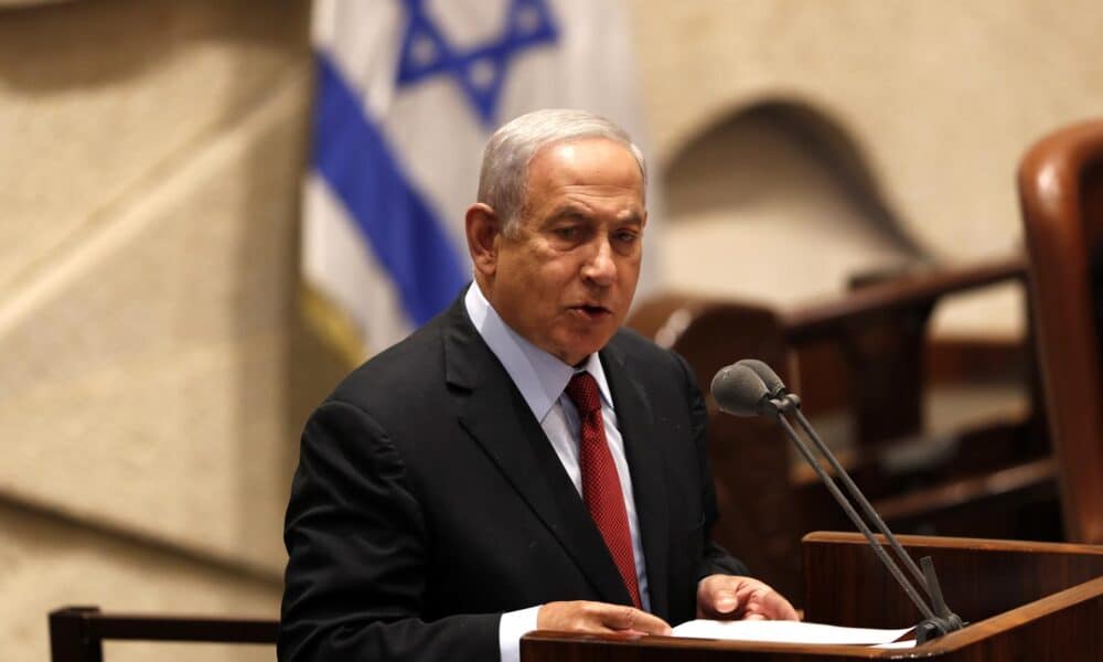 El primer ministro, Benjamin Netanyahu. EFE/EPA/ATEF SAFADI