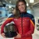 Leanna García hará historia el 22 de noviembre cuando se convierta en la primera mujer española en competir de manera oficial en la disciplina individual del bobsleigh, el monobob, en la Copa América que se disputa en el trazado canadiense del Whistler Sliding Centre, el considerado circuito más peligroso del mundo.EFE/RFEDH