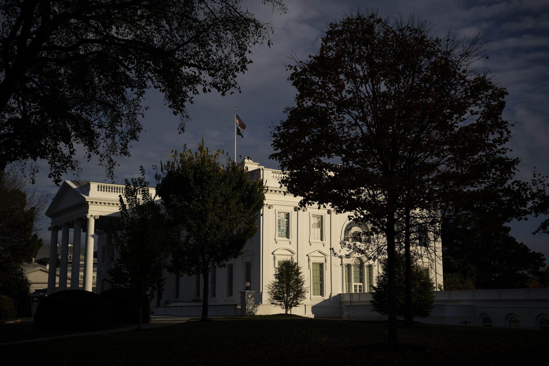 Fotografía de archivo de la fachada de la Casa Blanca. EFE/GRAEME SLOAN