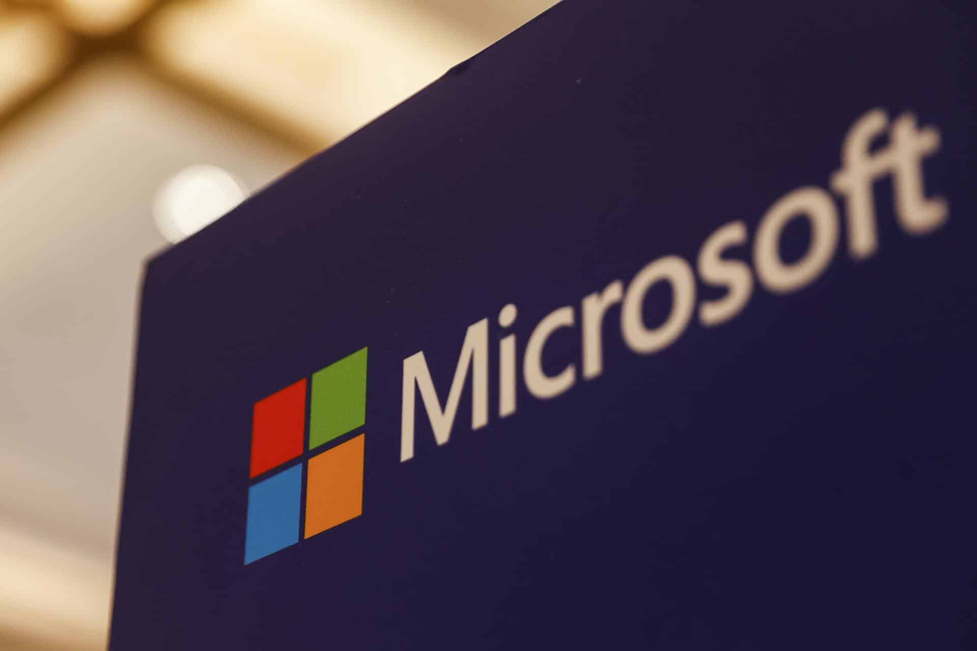 Foto de archivo del logotipo de Microsoft. EFE/EPA/Mast Irham