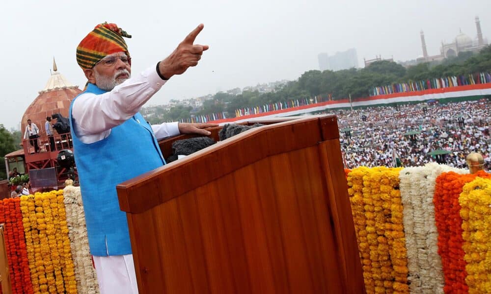 Foto de archivo del primer ministro de India Narendra Modi. EFE/HARISH TYAGI