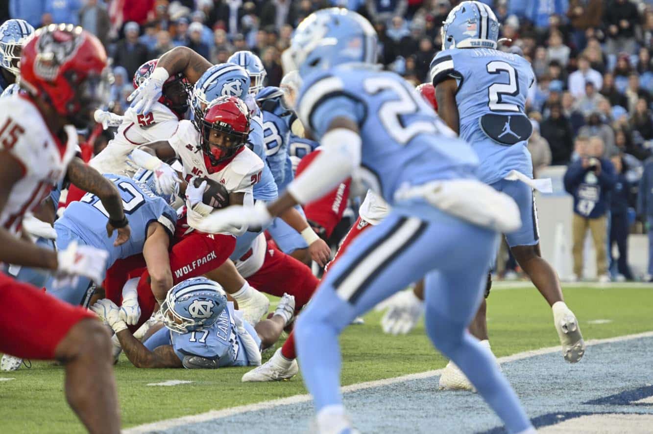 NC State Football triunfa sobre UNC