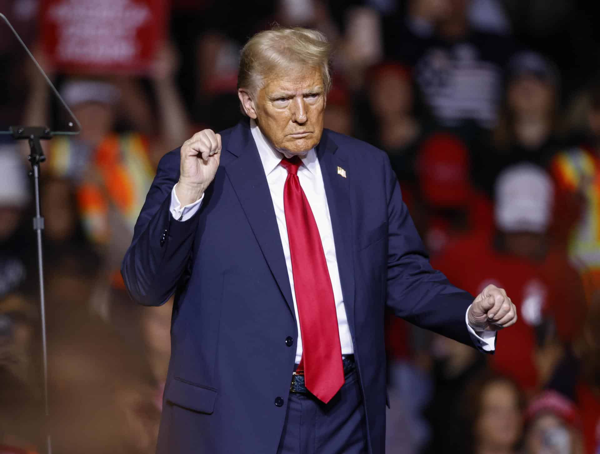 Fotografía de archivo del presidente electo de EE.UU., Donald Trump. EFE/EPA/JEFFREY PHELPS