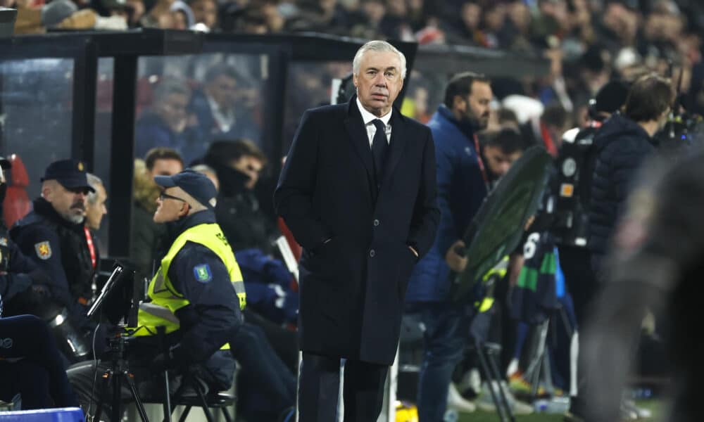 El entrenador del Real Madrid Carlo Ancelotti en foto de archivo de Juanjo Martín. EFE