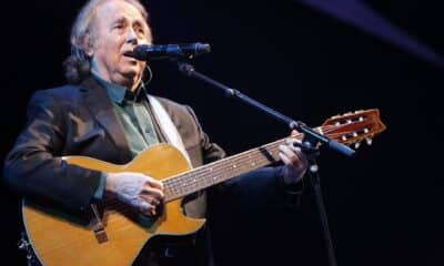 El cantautor español Joan Manuel Serrat en una actuación Montevideo (Uruguay). EFE/ Aitor Pereira/Archivo