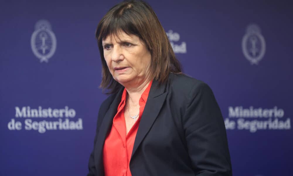 La ministra de Seguridad argentina, Patricia Bullrich, en una foto de archivo. EFE/ Juan Ignacio Roncoroni