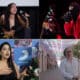 Combo de fotografías de archivo donde se muestra a los cantantes mexicanos Danna Paola (i-arriba), Peso Pluma (d-arriba), Kenia Os (i-abajo) y al cineasta Rodrigo Prieto (d-abajo), en diferentes eventos en México. EFE/ Sáshenka Gutiérrez/ Miguel Sierra/Isaac Esquivel/Iván Villanueva