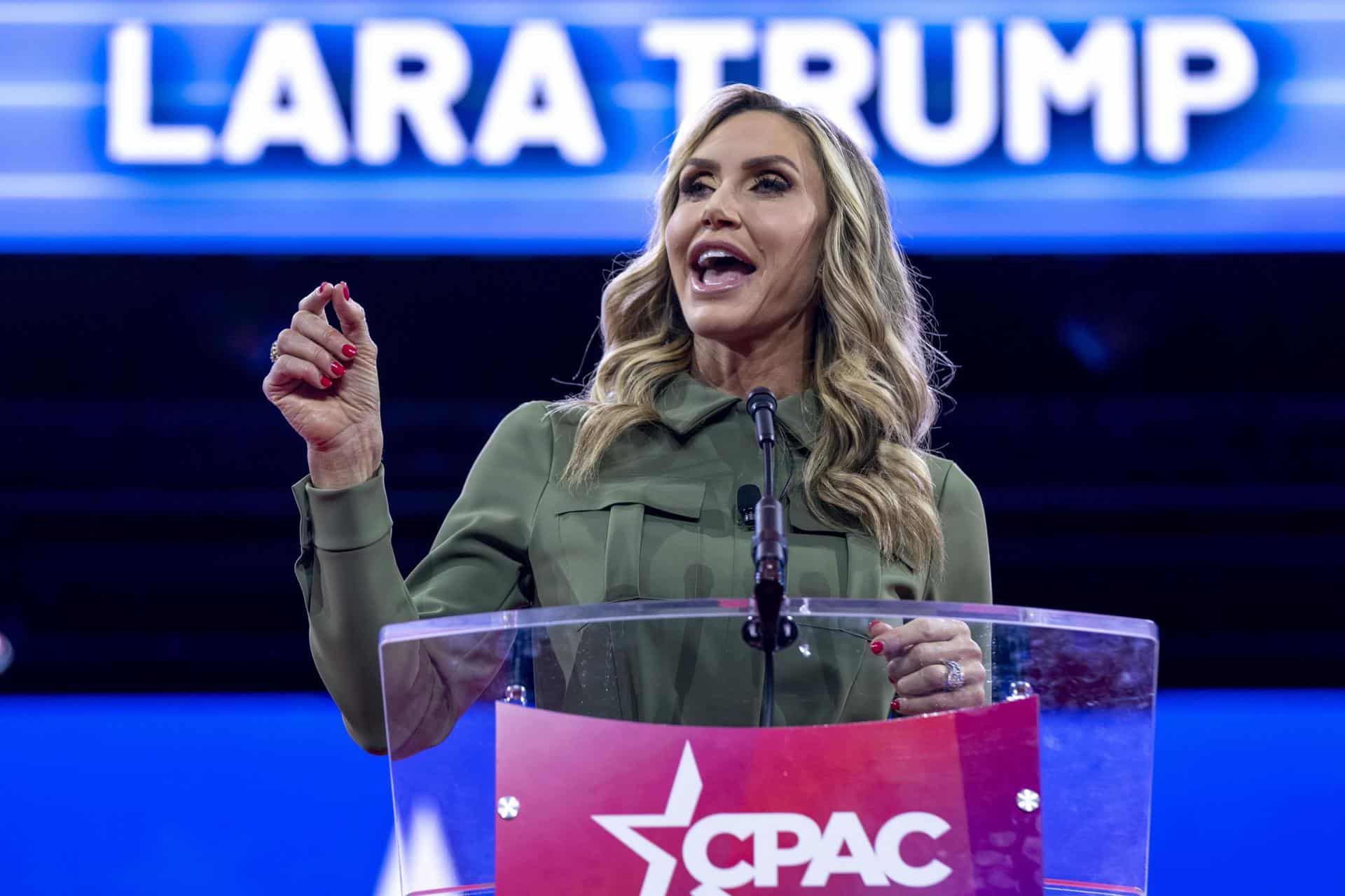 Lara Trump, nuera del presidente electo de Estados Unidos, Donald Trump, en una foto de archivo. EFE/EPA/SHAWN THEW