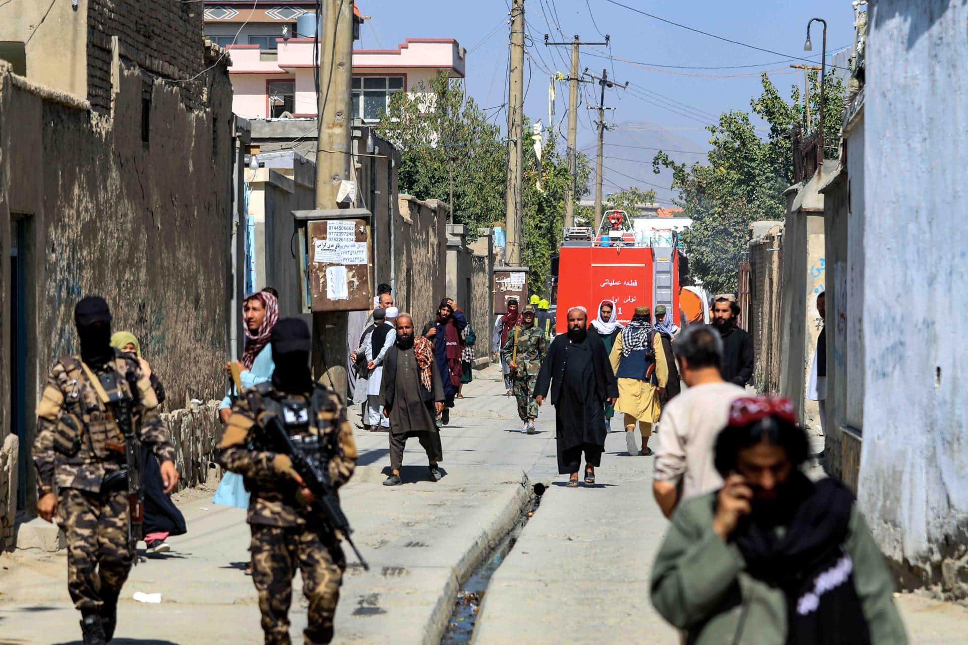 Imagen de archivo de las calles de Kabul tras la toma del poder por los talibanes. EFE/EPA/STRINGER