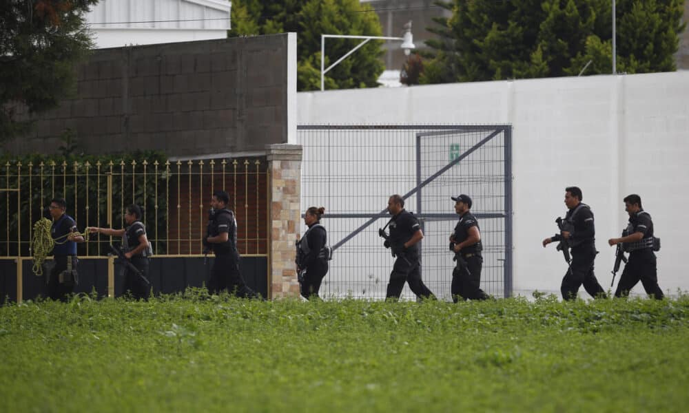 Imagen de archivo de policías ministeriales del estado de Veracruz, México+. EFE/Francisco Guasco