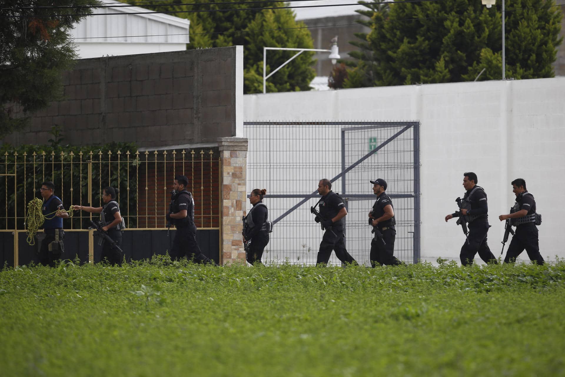 Imagen de archivo de policías ministeriales del estado de Veracruz, México+. EFE/Francisco Guasco