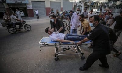 Heridos en el hospital Kamal Edwan en una imagen de archivo. EFE/EPA/MOHAMMED SABER