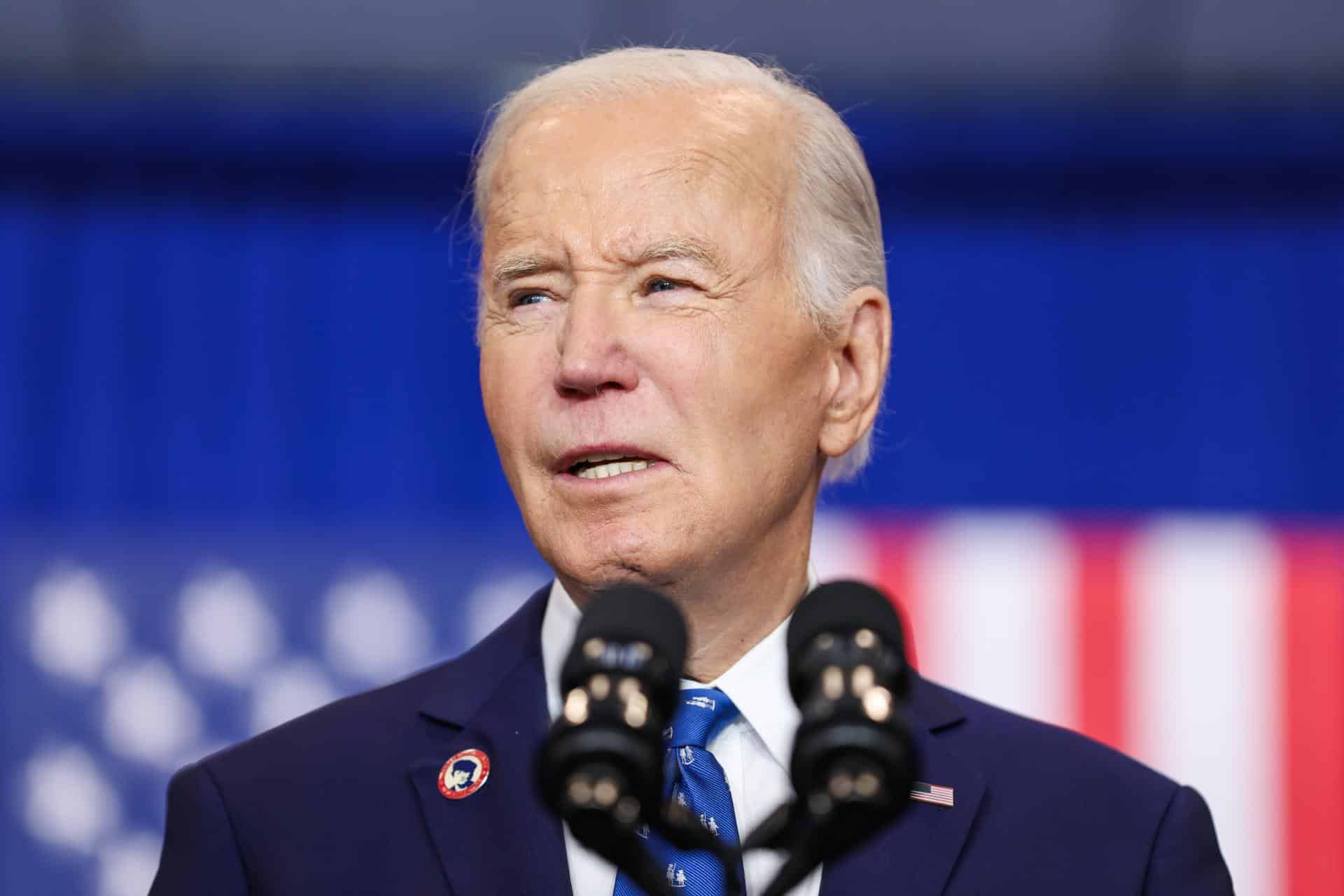 El presidente de EE.UU., Joe Biden, en una foto de archivo. EFE/EPA/SAMUEL CORUM / POOL