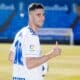 Fotografía de archivo en la que se registró al delantero vasco Sabin Merino, al posar durante su vinculación al club español de fútbol Real Zaragoza. Merino firmó por dos temporadas con el club costarricense Deportivo Saprissa. EFE/Javier Cebollada