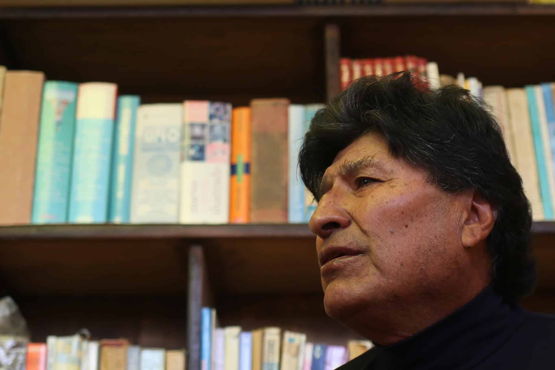 Fotografía de archivo del expresidente de Bolivia Evo Morales. EFE/Luis Gandarillas