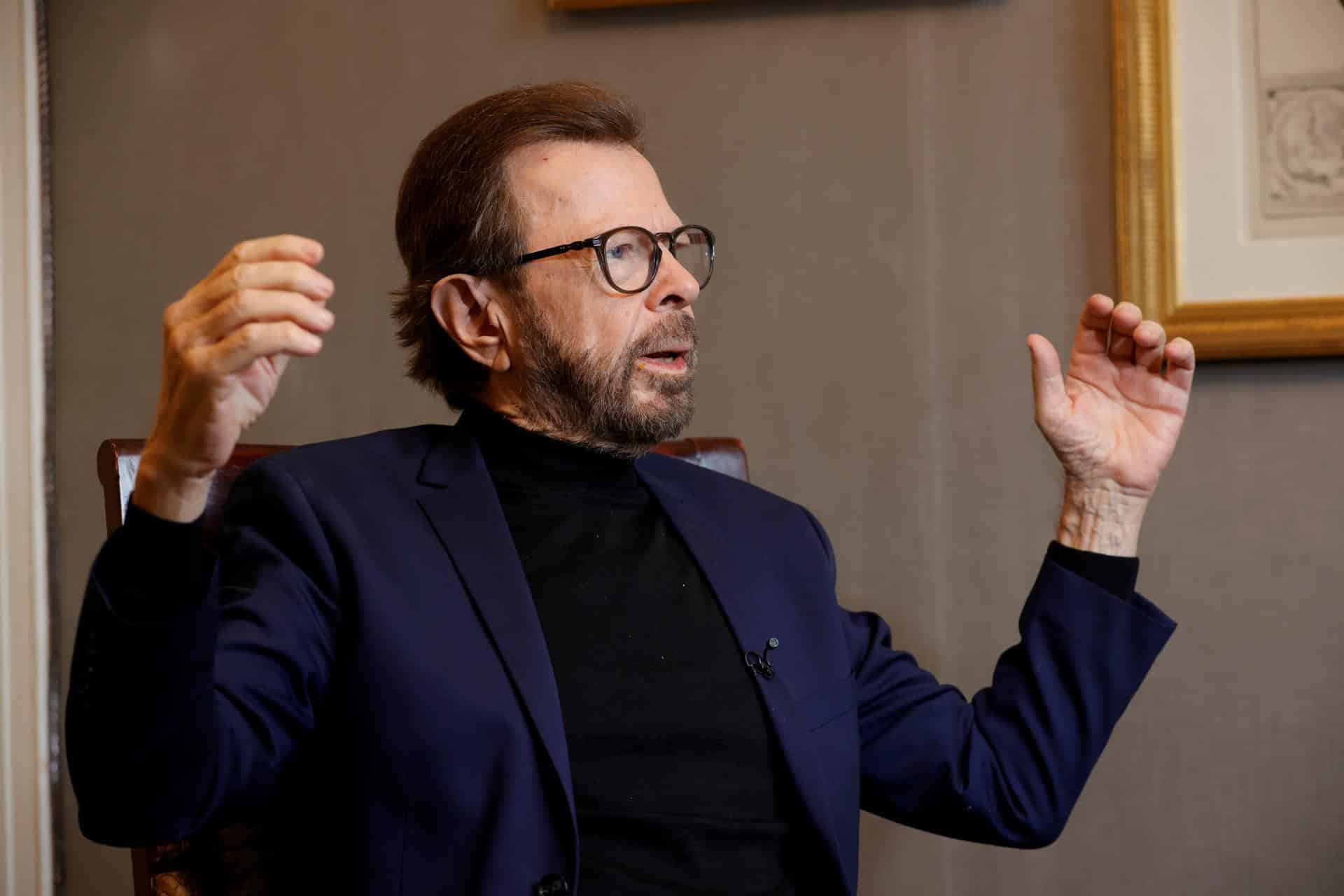 En la imagen de archivo, el compositor sueco Björn Ulvaeus durante una entrevista con EFE. EFE/ Zipi