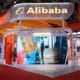 Fotografía de archivo que muestra un stand de Alibaba en una exposición internacional en Pekín, China. EFE/EPA/JESSICA LEE