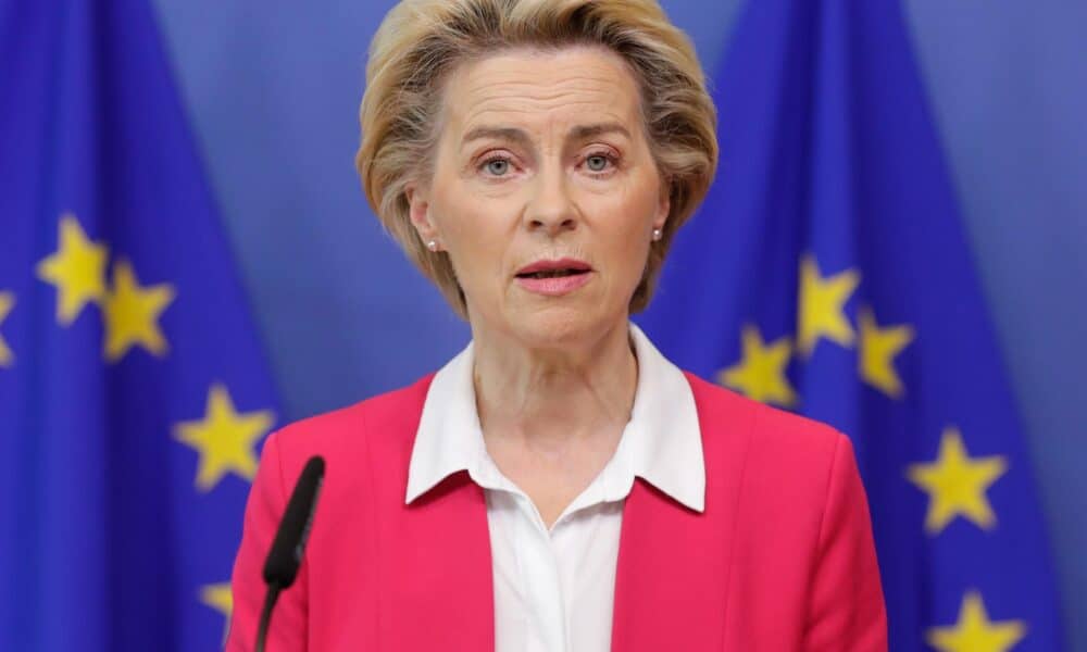 Foto de archivo de la presidenta de la Comisión Europea, Ursula von der Leyen. EFE/STEPHANIE LECOCQ / POOL