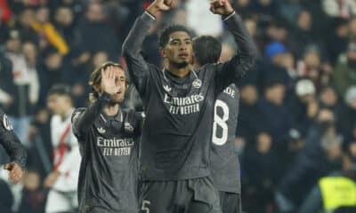 El centrocampista inglés del Real Madrid, Jude Bellingham, ne foto de archivo de Juanjo Martín. EFE