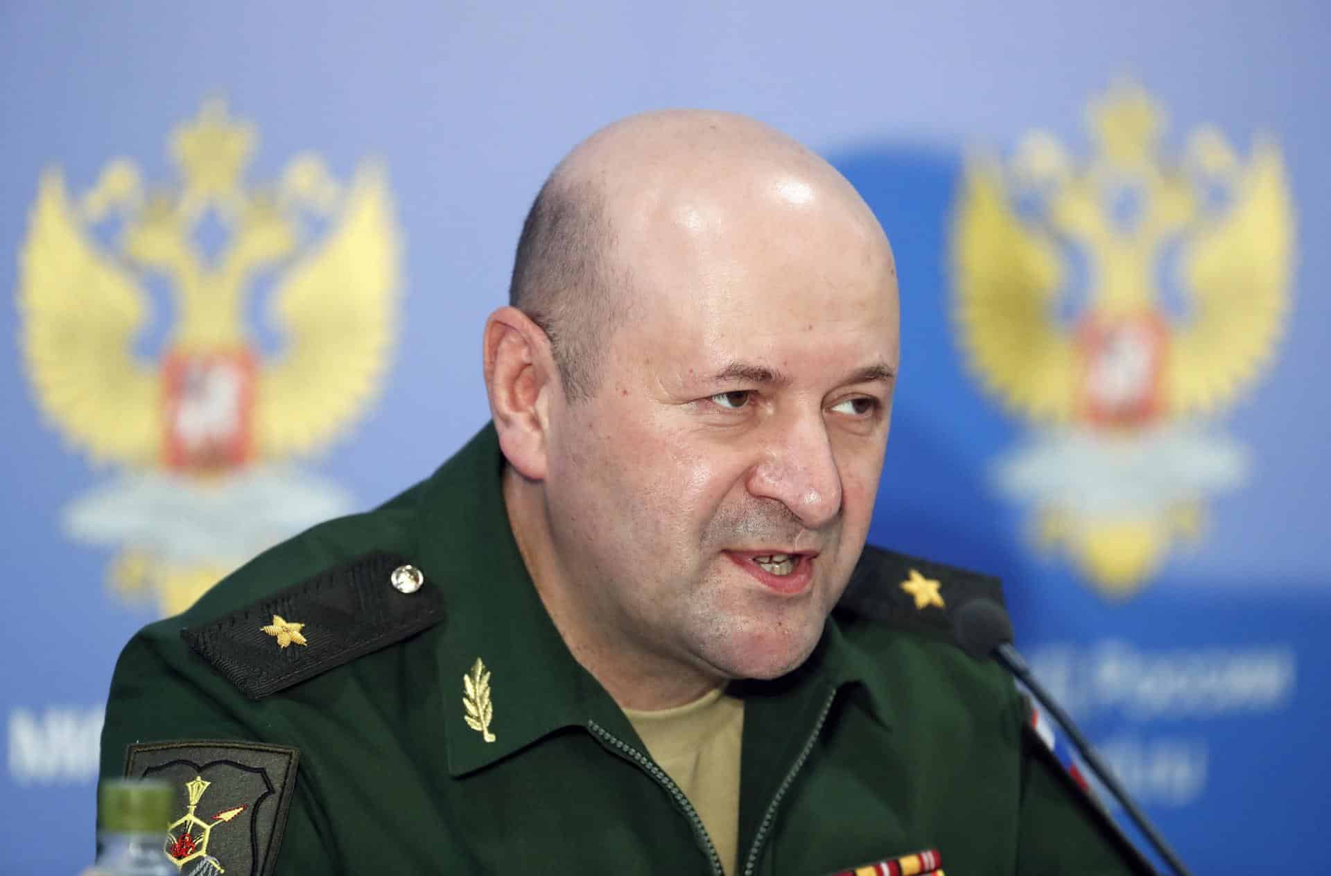 Foto de archivo del teniente general Ígor Kirílov, jefe de la defensa radiológica, química y biológica de Rusia Kubinka EFE/EPA/SERGEI CHIRIKOV