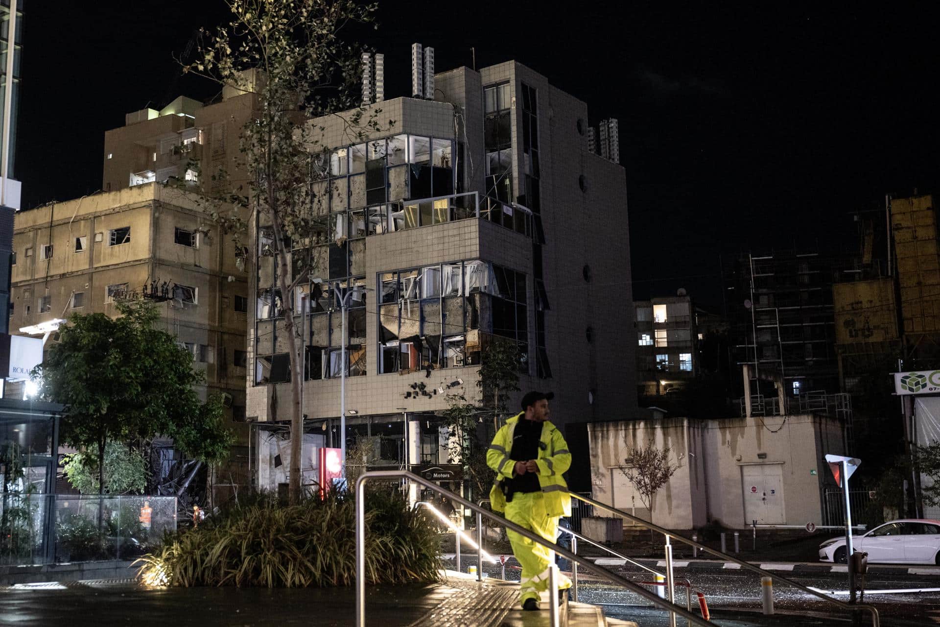 Fotografía de archivo en dond se ve un edificio en la zona de Ramat Gan, Tel Aviv, Israel. EFE/STRINGER