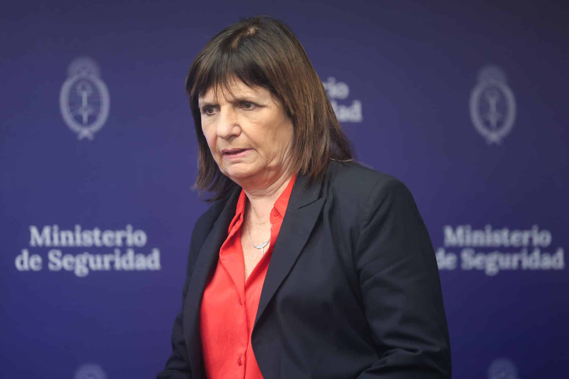 Foto de archivo de la ministra de Seguridad de argentina, Patricia Bullrich. EFE/ Juan Ignacio Roncoroni