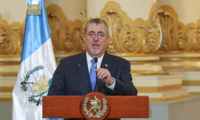 El presidente de Guatemala, Bernardo Arévalo de León. EFE/ Mariano Macz