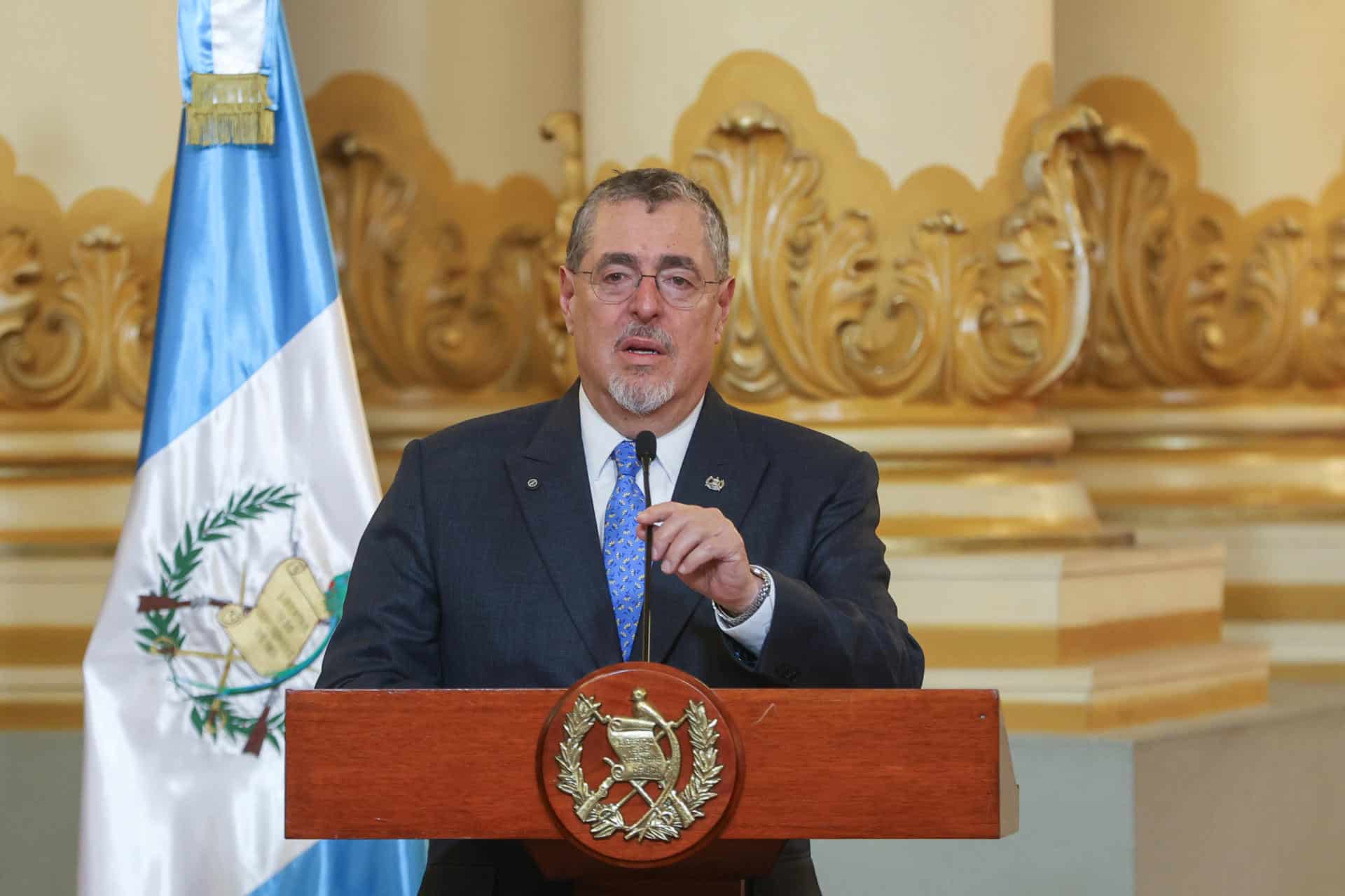 El presidente de Guatemala, Bernardo Arévalo de León. EFE/ Mariano Macz